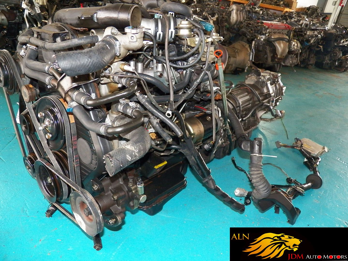 Toyota Hilux 2.0L Turbo Diesel Engine AWD Automatic Trans Wiring Ecu